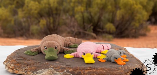 The Adorable Duck-billed Platypus 3D Printed Fidget Toy